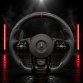 Volant AMG Carbone Rouge Performance pour Mercedes-Benz – Édition Sport Premium