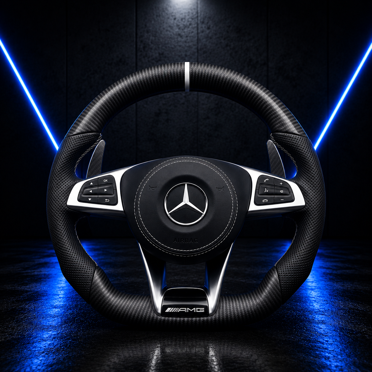 Volant AMG Carbone Performance pour Mercedes-Benz