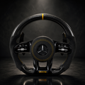 Volant Sport Carbone AMG pour Mercedes-Benz – Style GT Racing avec palettes