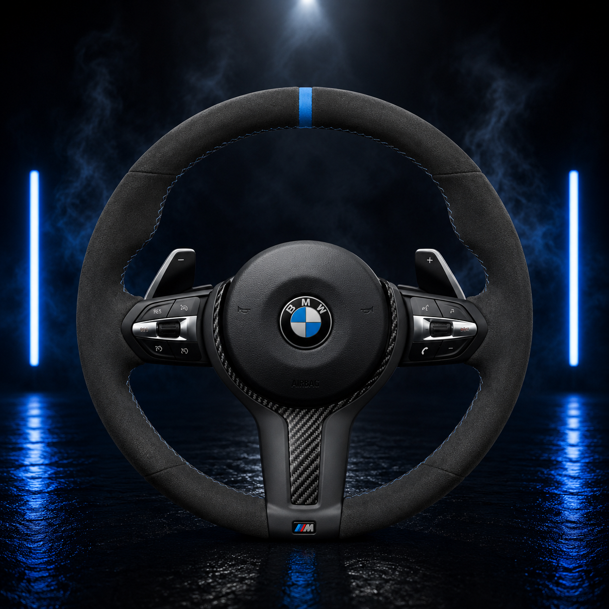 Volant BMW M Performance Alcantara & Carbone